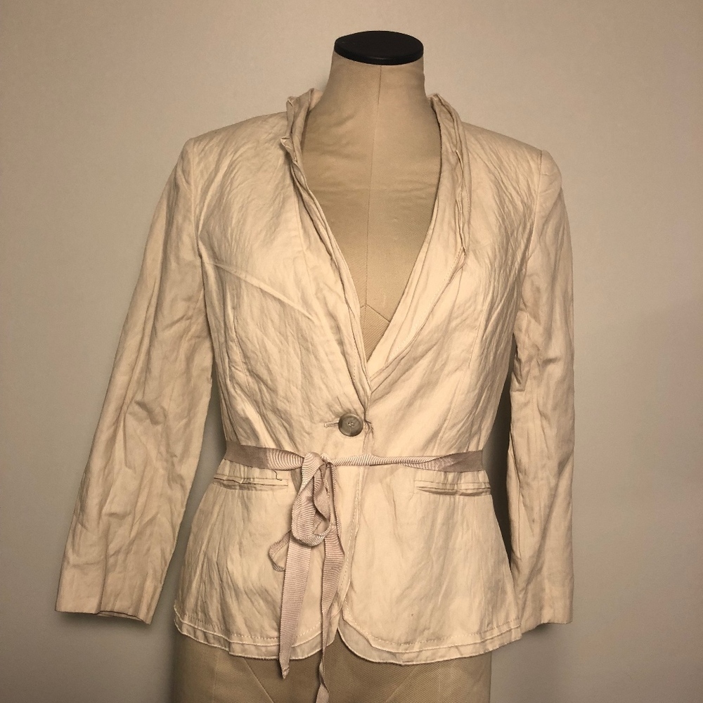 Ann Taylor Loft Jacket Blazer NWT Belt 2